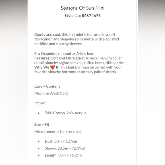 Free People Seasons of Sun Mini - Picture 5 of 15